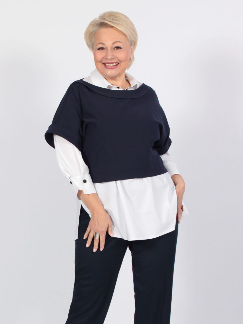 брюки платье бренд одежды больших размеров nadin nadinstyle